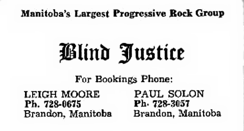 Blind Justice
                              Business Card