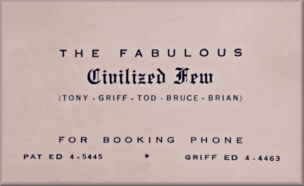 Civilized Few
                              Business Card