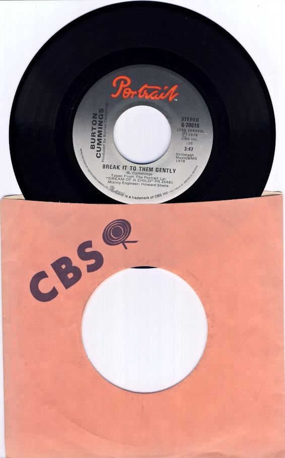 Break It To Them Gently 45 RPM