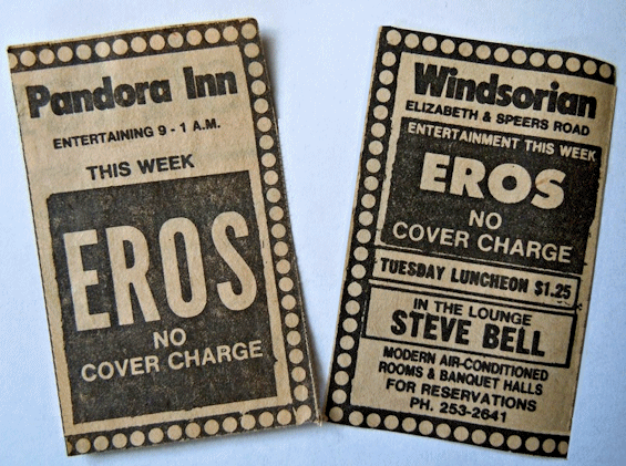 Newpaper Ads for Eros