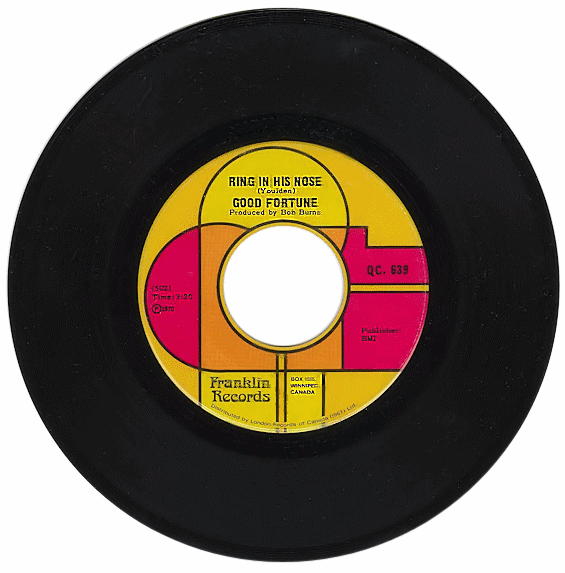 Ring In His Nose 45 RPM