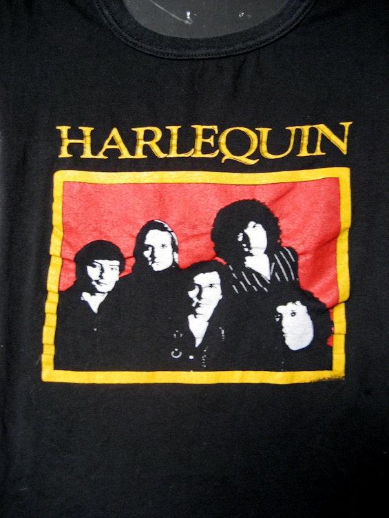Harlequin One False Move World Tour
                              T-Shirt 1982 Front