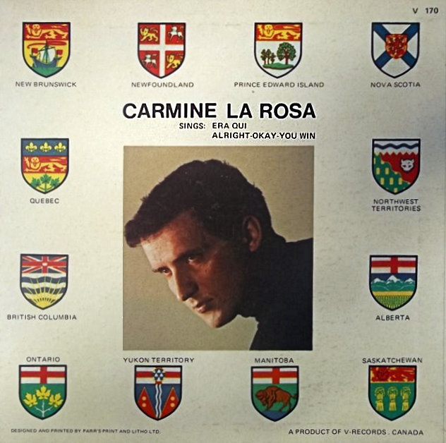 Carmine La Rosa Sings (Album)