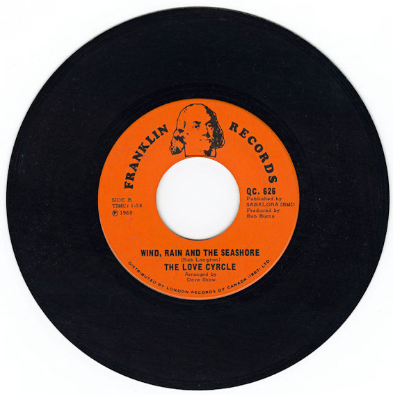 45 RPM Single - Wind, Rain and The
                              Seashore