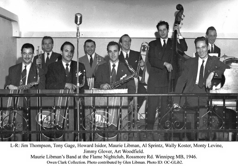 The Maurie Libman
                              Band 1946
