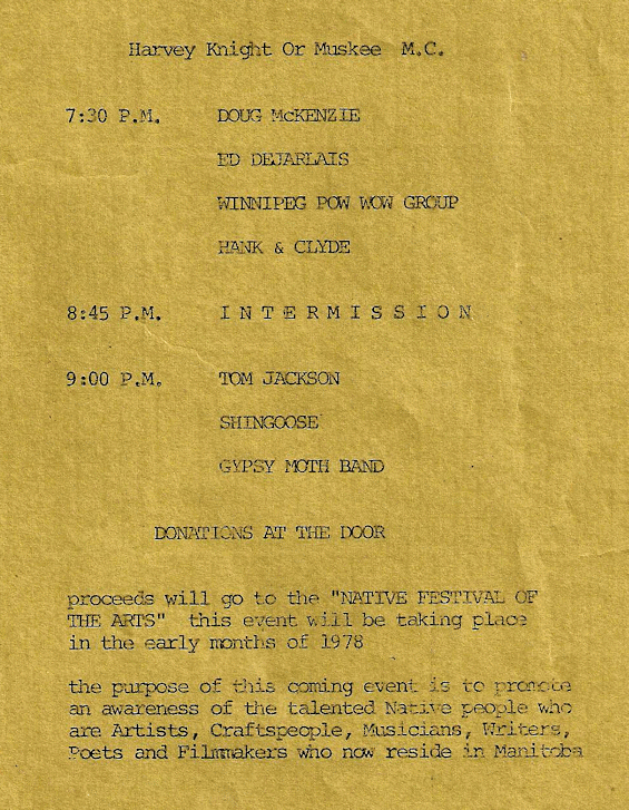 Native Festival of the Arts Event
                              Promo 1978