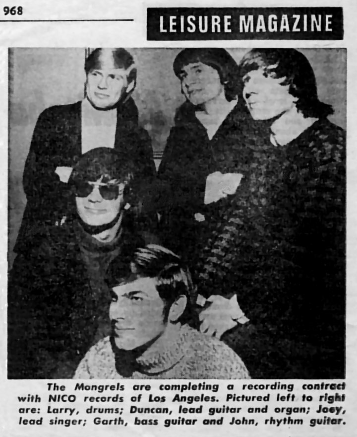 The Mongrels June 1, 1968