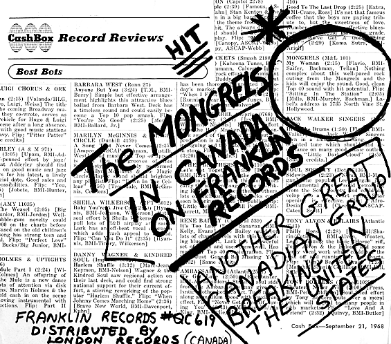 Cash Box Record Review