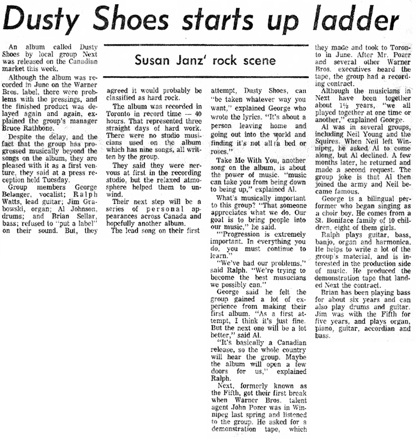 Susan Janz Rock Scene Article