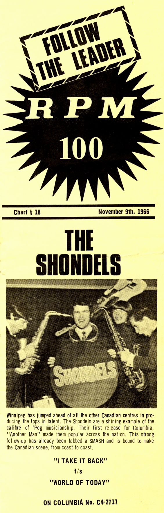 RPM Top 100
                              Chart