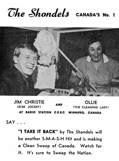 CKRC Promo for The Shondels