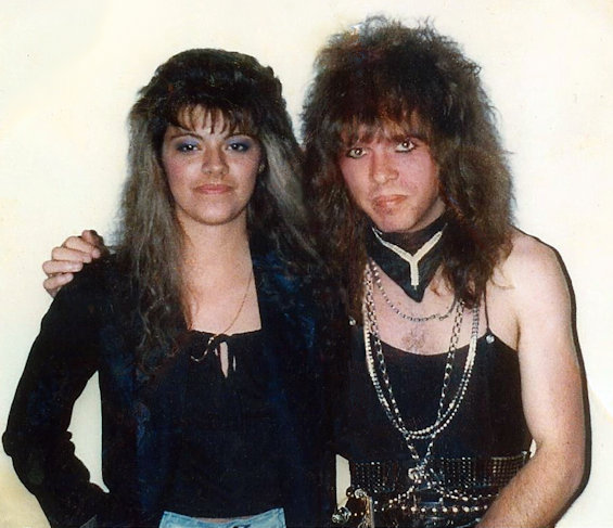 Dale Carter and Unidentified Fan