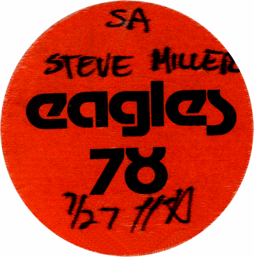The Eagles July 27,
                              1978