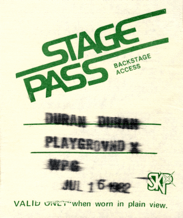 Duran Duran July 16, 1982