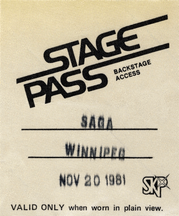 Saga in
                              Winnipeg November 20, 1981