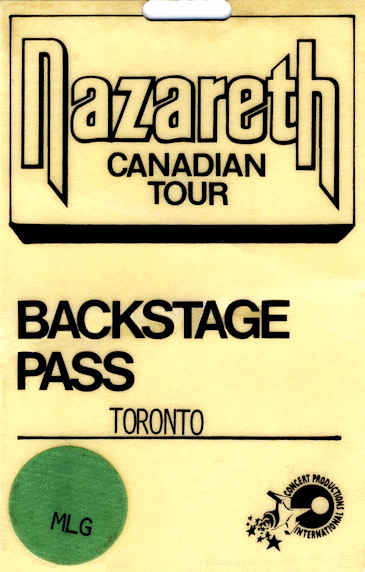 Nazareth in Toronto