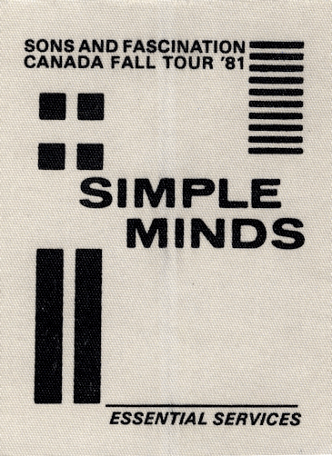 Simple Minds 1981