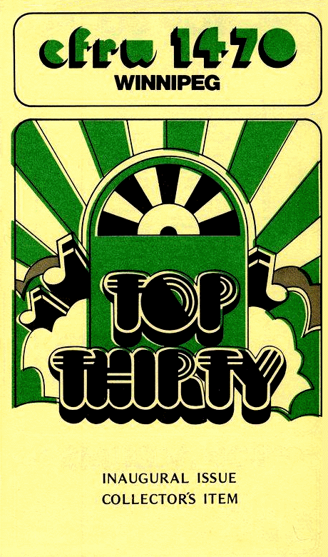 CFRW Top
                              Thirty Chart Inaugural Issue December 1,
                              1973