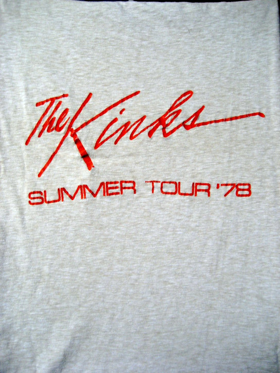 The
                              Kinks Summer Tour '78